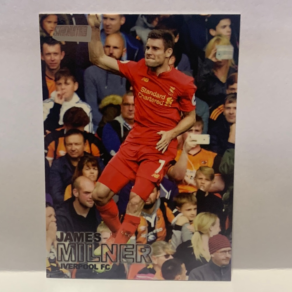 2016-17 Stadium Club English Premier League James Milner #35 (009)